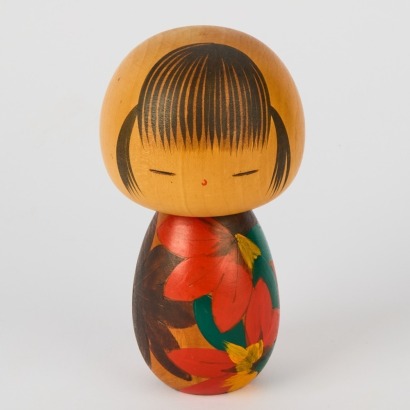 A Japanese Kokeshi Doll