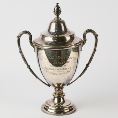 A Regency Silver Plate Trophy