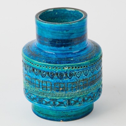 A Vintage Bitossi Cylinder Vase