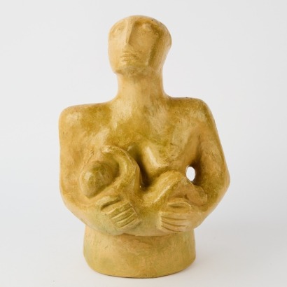 An Abstract Ceramic Sculpture