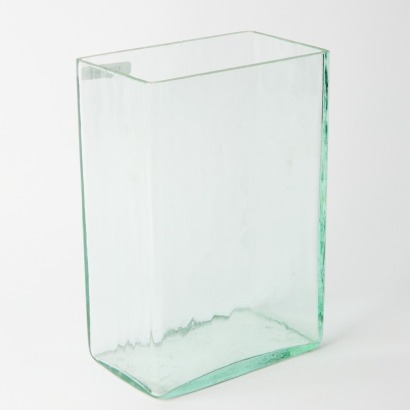 A Plain Battery Glass Vase