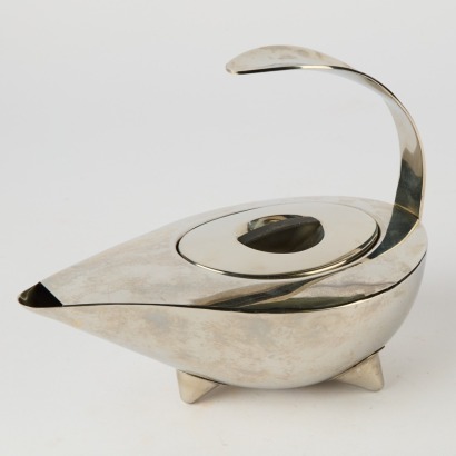 A Bodum Naoko Stainless Steel Tea Pot By Carsten Jorgensen