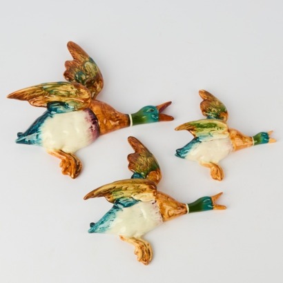 Three Beswick Flying Ducks