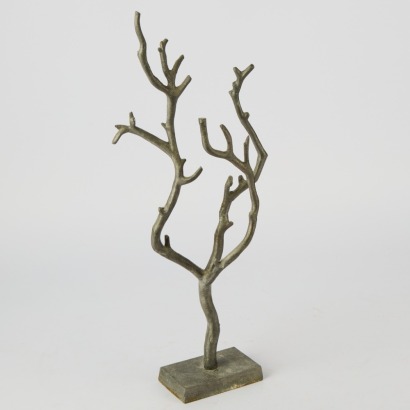 An Aluminium Tree Jewellery Sculpture