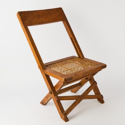 A Child's Aldo Jacober Style Folding Chair