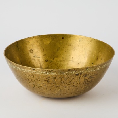 A Chinese Bronze Singing Bowl