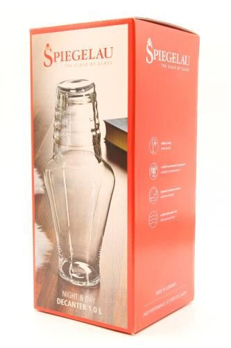 *(1) Spiegelau Night & Day 1 Litre Decanter with Tumbler (GB). RRP $130