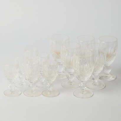 A Set of 12 Waterford Crystal Glasses