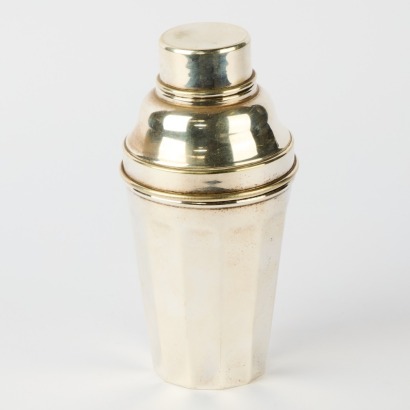 A Silver Plated Cocktail Shaker