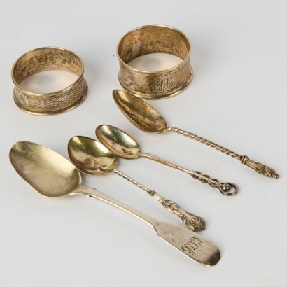 A Collection of Sterling Silver Pieces