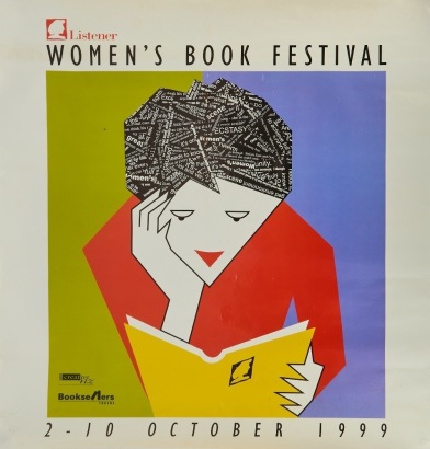 A New Zealand Listener 1999 Women's Book Festival Poster