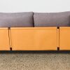 A Zanotta Four Seat Parco Sofa in Leather & Fabric - 3