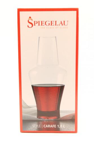 *(1) Spiegelau Style Carafe, 1 Litre (GB). RRP: $112