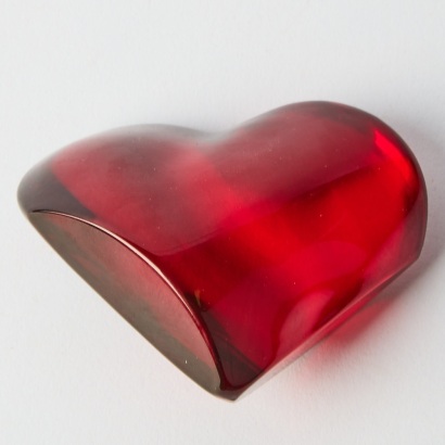 A Christofle Red Heart