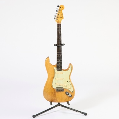 A 1963 Fender Stratocaster Used by Ron Brown of the Clevedonaires