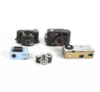 A Group of Mini- and Subminature Cameras and other items