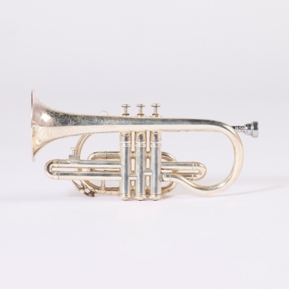 A Fine Edwardian Silver-Plated Cornet By F. Besson & Co, London, Engraved &ldquo;Medals Of Honour&rdquo; circa 1905&ndash;1915