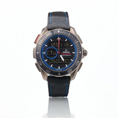 Omega Speedmaster X-33 Skywalker ETNZ Regatta, Limited Edition America's Cup Wristwatch, circa 2017