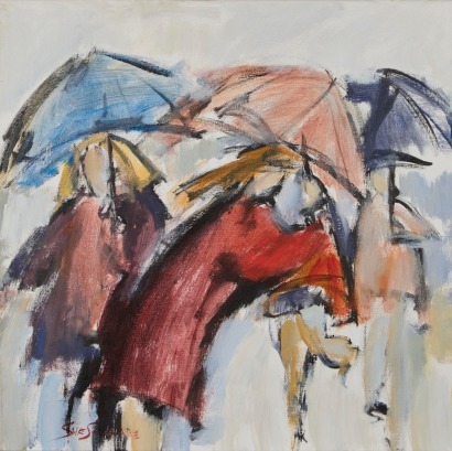 SUE SCHAARE Running From Raindrops