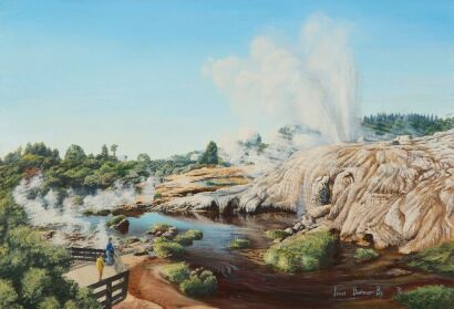 JANET BOTHER Pohutu Geyser