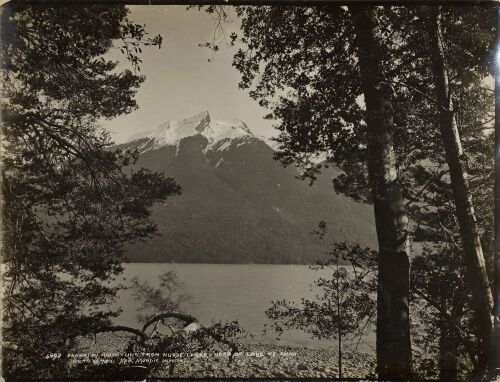 BURTON BROTHERS Franklin Mountains From Nurse Creek- Head Of Lake Te Anau