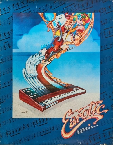 An "Earotic" Sequential Prophet Five Poster
