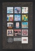 A Split Enz Framed Collection of Mini Album Covers Commemorating 500,000 Album Sales - 2