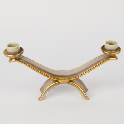 A Mid-Century Double Candle Holder Made in Austria