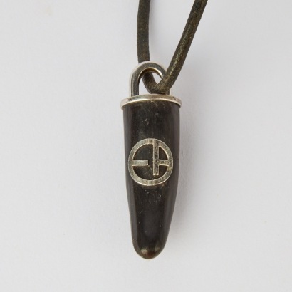A Vintage Emporio Armani Tooth Pendant