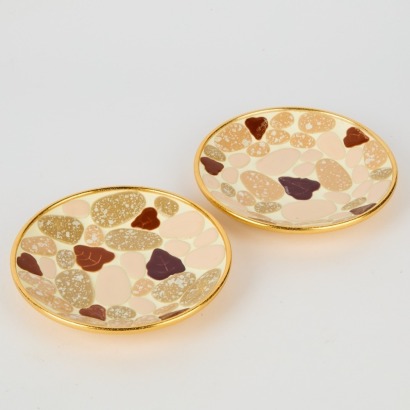 A Pair of Mosaic Dishes