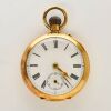 18ct Yellow Gold, 41mm Swiss Made Open-faced Pocket Watch, circa 1905