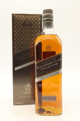 (1) Johnnie Walker Explorer's Club Collection The Spice Road Blended Scotch Whisky, 40% ABV, 1000ml (GB)