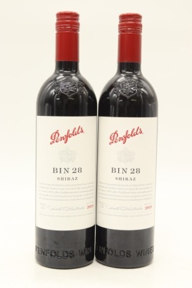 (2) 2019 Penfolds Bin 28 Kalimna Shiraz, South Australia
