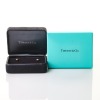 Tiffany & Co, Elsa Peretti, .14ct Diamond Stud Earrings with Box - 2