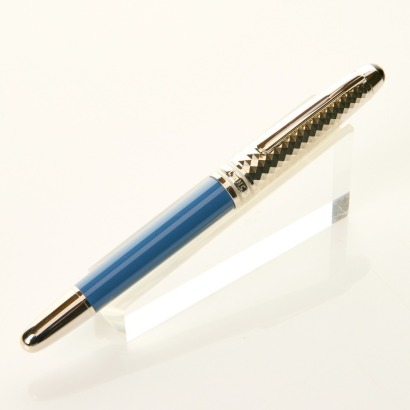 Montblanc, Meisterst&uuml;ck Glacier Dou&eacute; Fountain Pen with Medium 18ct Gold Nib with Box - As new