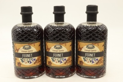 (3) Antica Distilleria Quaglia Fernet Liquore, Italy, 40% ABV