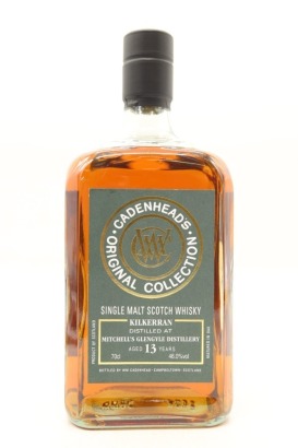 (1) Cadenhead's Kilkerran 13 Year Old Original Collection Single Malt Scotch Whisky, Campbeltown, 46% ABV