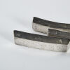 A Group of Four Chinese Silver Alloy Sycee Ingot - 4