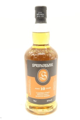 (1) Springbank 10 Year Old 2024 Release Single Malt Scotch Whisky, Campbeltown, 46% ABV