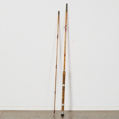 A Vintage Forshaws of Liverpool The Palace #8 2 Piece Split Cane Trout Rod