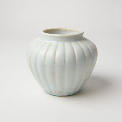 A Chinese Song Dynasty Qingbai Lobed Jar