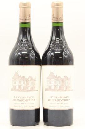 (2) 2008 Le Clarence de Haut-Brion - Chateau Bahans Haut-Brion, Pessac-Leognan