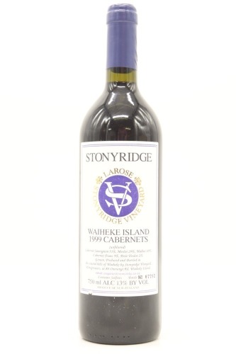 (1) 1999 Stonyridge Vineyard Larose, Waiheke Island