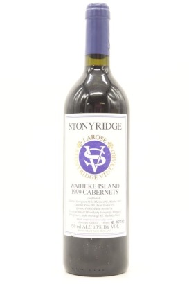 (1) 1999 Stonyridge Vineyard Larose, Waiheke Island