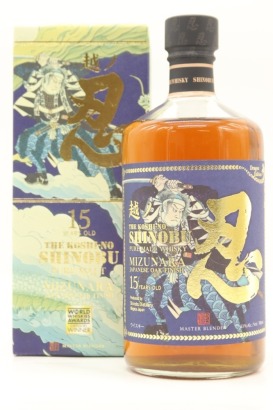 (1) Shinobu Distillery 'The Koshi-No Shinobu' 15 Year Old Mizunara Oak Finish Dragon Edition Pure Japanese Malt Whisky, 43% ABV (GB)