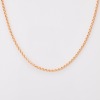 10ct Rose Gold, 50cm Belcher Link Chain