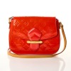 Louis Vuitton, Rose Grenadine Monogram Vernis Bellflower Bag