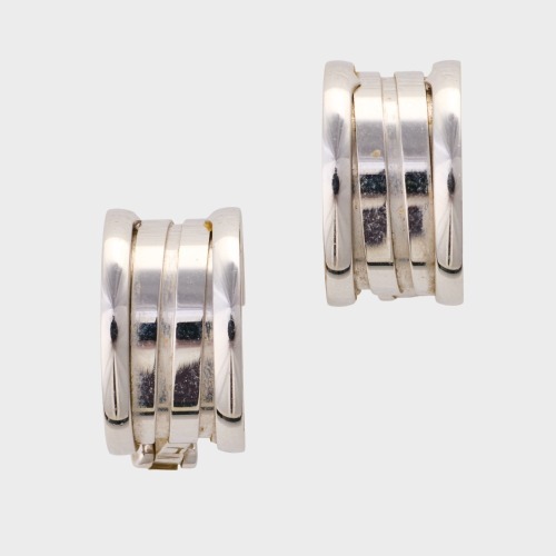18ct White Gold, Bvlgari B.zero1 Earrings with Box