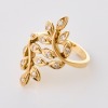 18ct Yellow Gold, 0.27ct Diamond Dress Ring - 2