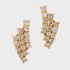 18ct Yellow Gold, .80ct Diamond Earrings
